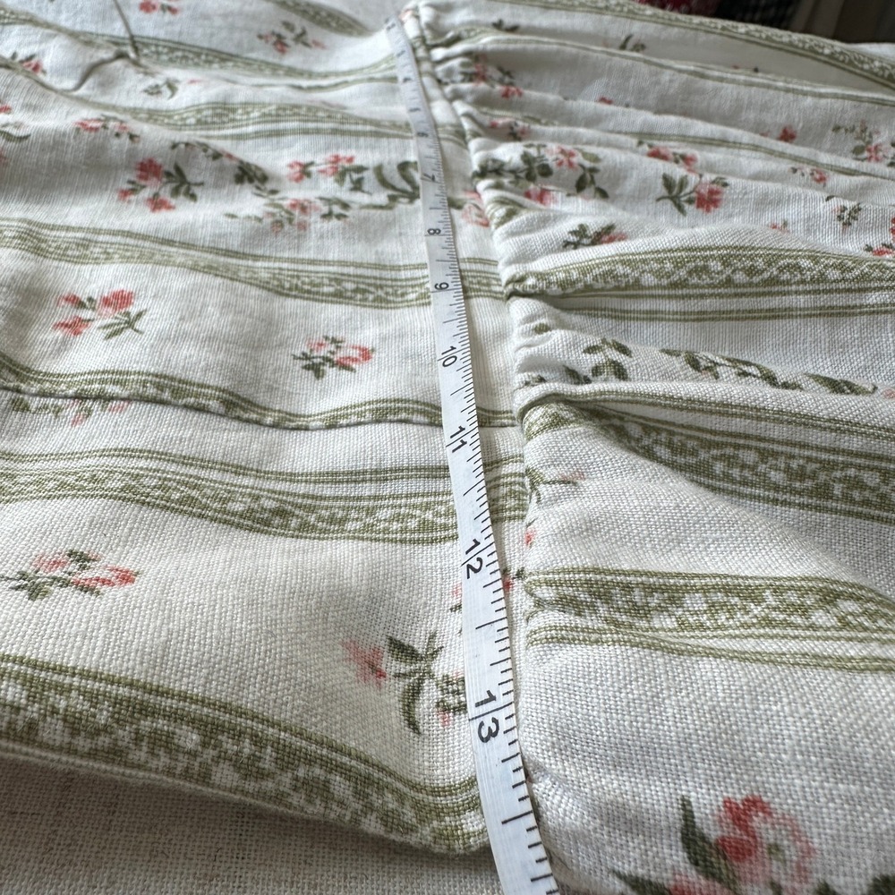 Reformation Maegan Midi Linen Dress Heath Floral 8 - Picture 11 of 13